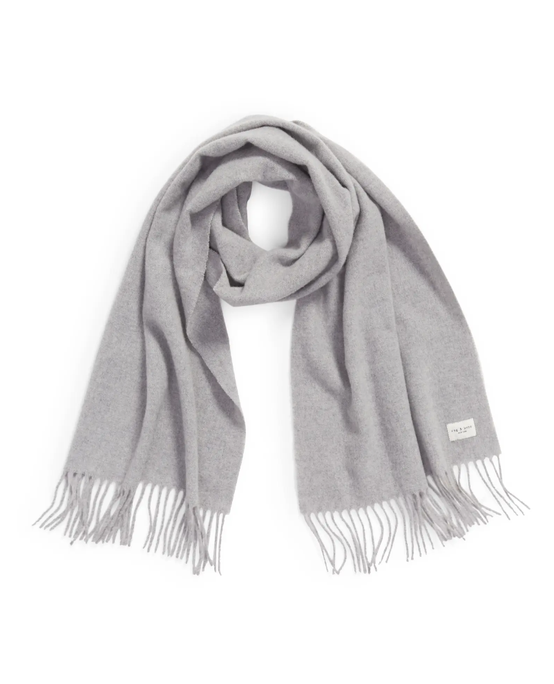 Addison Skinny Recycled Wool Blend Scarf