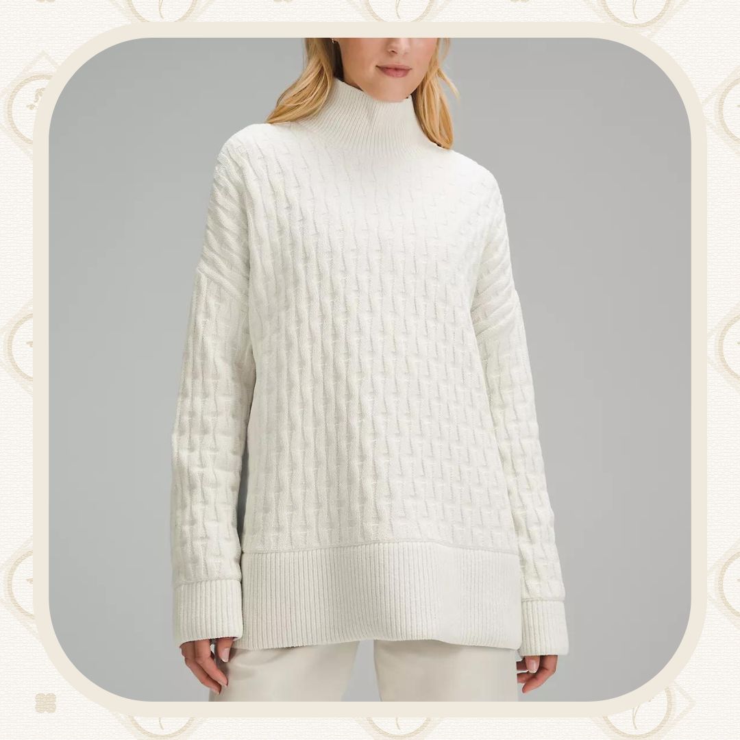 lululemon Cable-Knit Relaxed-Fit Sweater